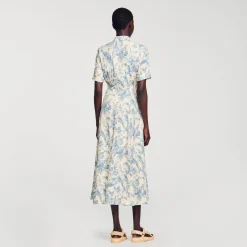 Abito A Camicia A Fiori