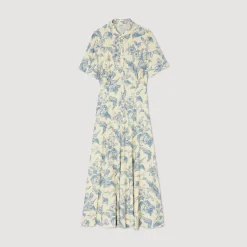 Abito A Camicia A Fiori