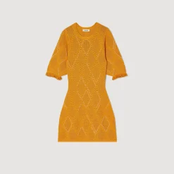 Abito Corto In Maglia