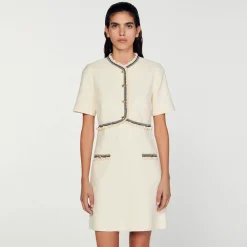 Abito Corto In Tweed