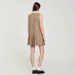 Abito Corto Mini Pied De Poule