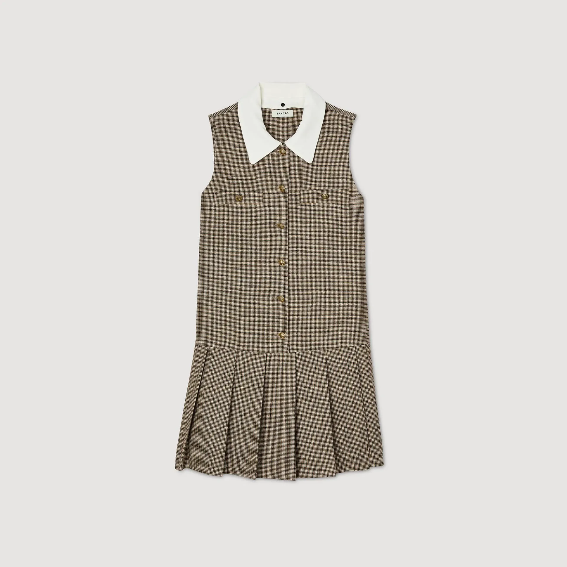 Abito Corto Mini Pied De Poule