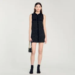Abito In Maglia Fantasia