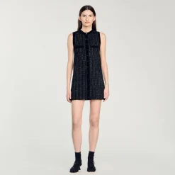 Abito In Maglia Fantasia