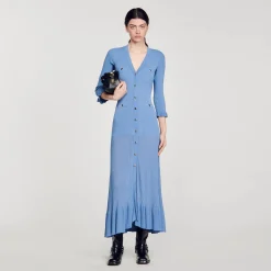 Abito Lungo In Maglia
