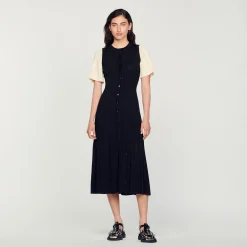 Abito Midi In Maglia
