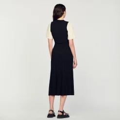 Abito Midi In Maglia