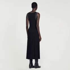 Abito Midi In Maglia