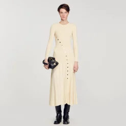 Abito Midi In Maglia