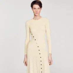 Abito Midi In Maglia