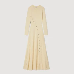 Abito Midi In Maglia