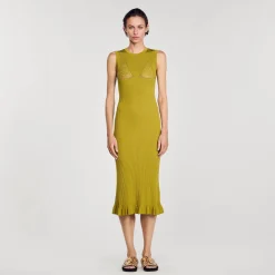 Abito Midi In Maglia