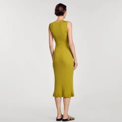 Abito Midi In Maglia