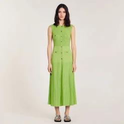 Abito Midi In Maglia