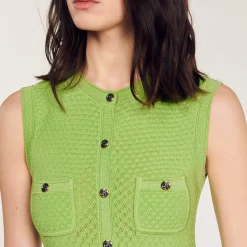 Abito Midi In Maglia