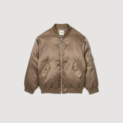 Bomber In Raso