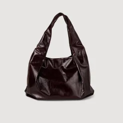 Borsa Grande In Pelle Lucida
