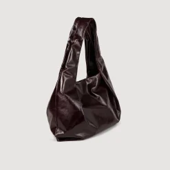 Borsa Grande In Pelle Lucida