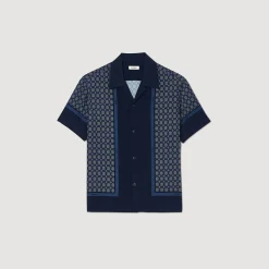 Camicia A Maniche Corte Con Stampa