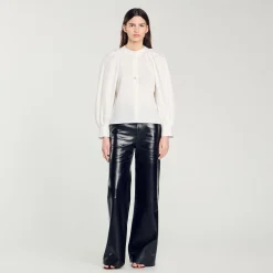 Camicia A Maniche Voluminose