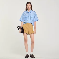 Camicia Bimaterica