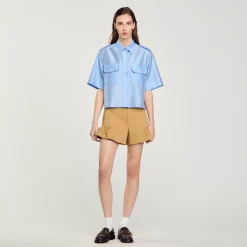 Camicia Bimaterica