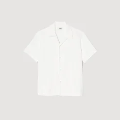 Camicia Con Colletto Aperto