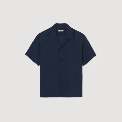 Camicia Con Colletto Aperto