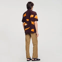 Camicia Con Conchiglie Stampate