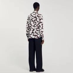 Camicia Con Stampa Camelie