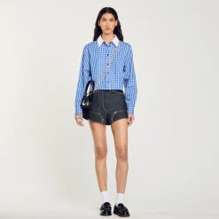 Camicia Corta A Quadri