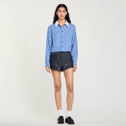 Camicia Corta A Quadri
