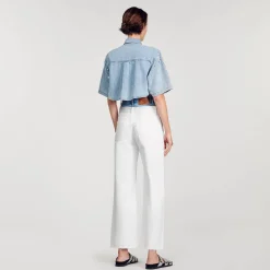 Camicia Corta Glitterata