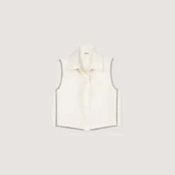 Camicia Corta Glitterata