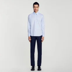 Camicia Dalla Linea Classica In Cotone
