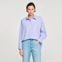 Camicia Decorata Con Cuori Glitterati