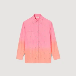 Camicia Dip Dye Glitterata