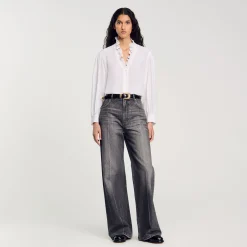 Camicia Fluida In Seta