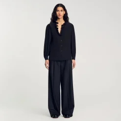 Camicia Fluida In Seta
