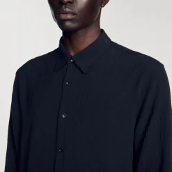 Camicia Fluida Plissettata