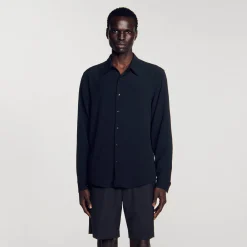 Camicia Fluida Plissettata
