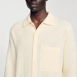 Camicia Oversize In Maglia