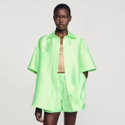 Camicia Oversize Satinata