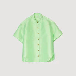 Camicia Oversize Satinata