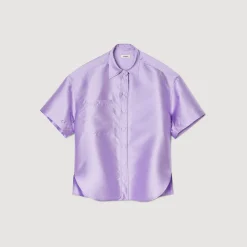 Camicia Oversize Satinata
