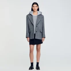 Cappotto Con Cappuccio Rimovibile