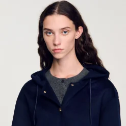 Cappotto In Lana Double Face