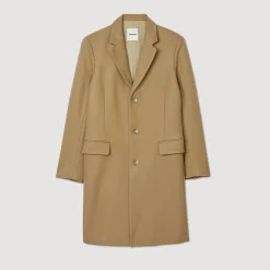 Cappotto In Panno Di Lana