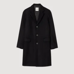 Cappotto In Panno Di Lana