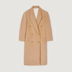 Cappotto Lungo In Misto Lana
